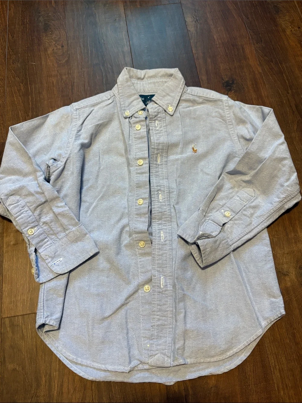 Ralph Lauren Light Blue Oxford Button-Down Shirt - Boys